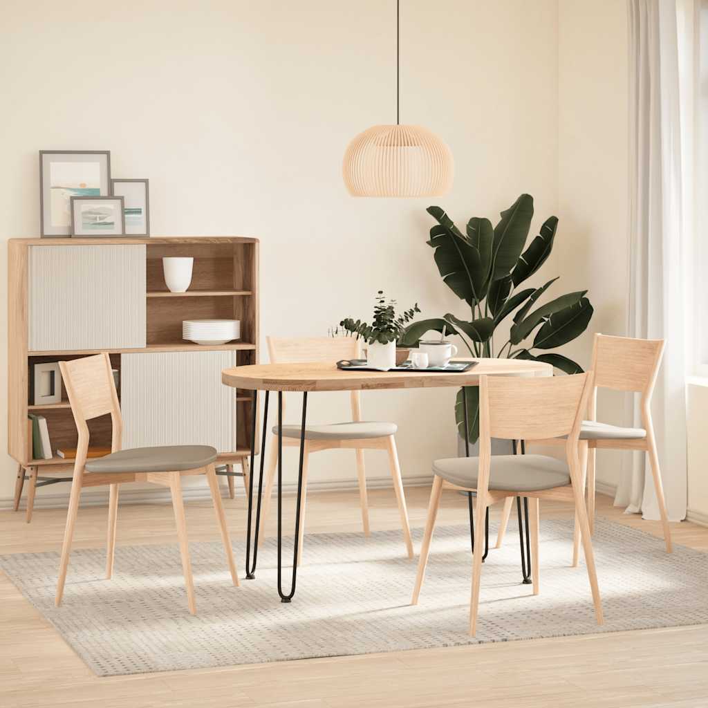 vidaXL picioare tip ac de păr pentru masă consolă, 4 buc., negru, 72 cm, oțel masiv vidaXL picioare tip ac de păr pentru masă consolă, 4 buc., negru, 72 cm, oțel masiv