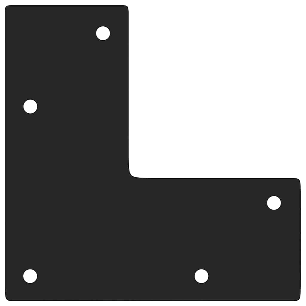vidaXL picioare tip ac de păr pentru masă consolă, 4 buc., negru, 72 cm, oțel masiv vidaXL picioare tip ac de păr pentru masă consolă, 4 buc., negru, 72 cm, oțel masiv