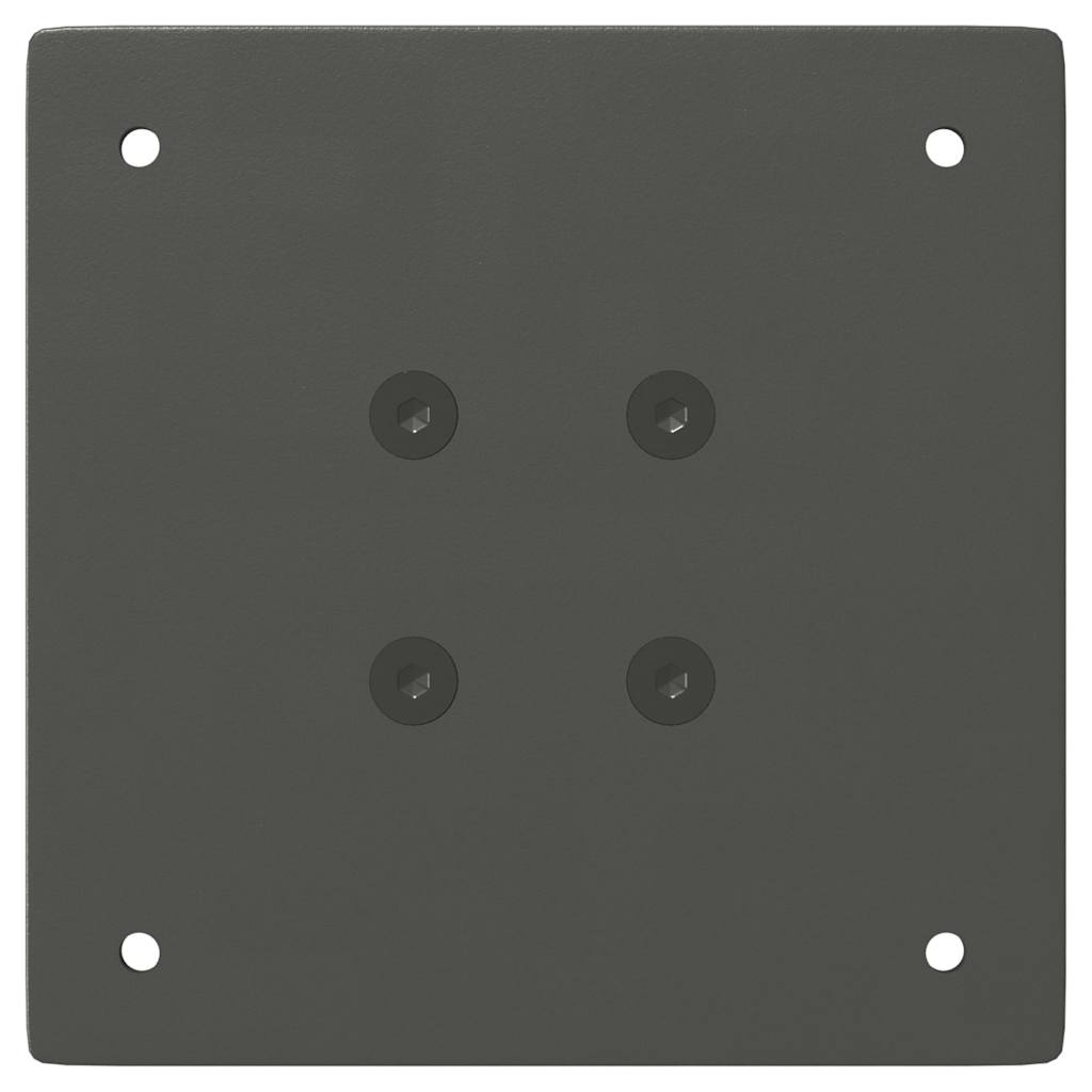 vidaXL Picioare masă consolă, antracit, 4 buc., 72-74 cm, oțel