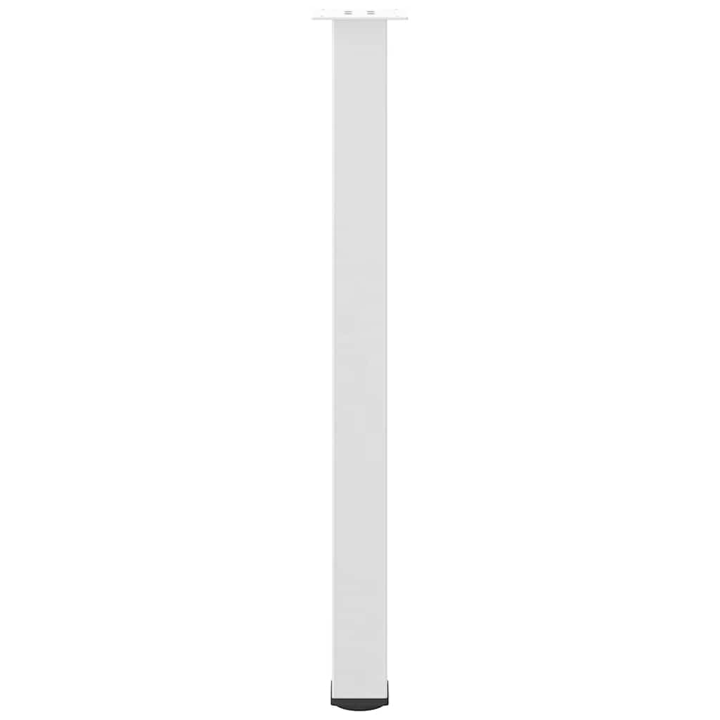 vidaXL Picioare de masă de bar, 4 buc., alb, 90-92 cm, oțel vidaXL Picioare de masă de bar, 4 buc., alb, 90-92 cm, oțel