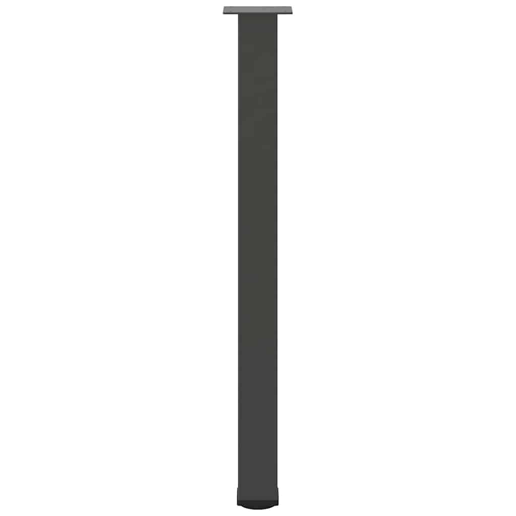 vidaXL Picioare de masă de bar, antracit, 4 buc., 90-92 cm, oțel vidaXL Picioare de masă de bar, antracit, 4 buc., 90-92 cm, oțel