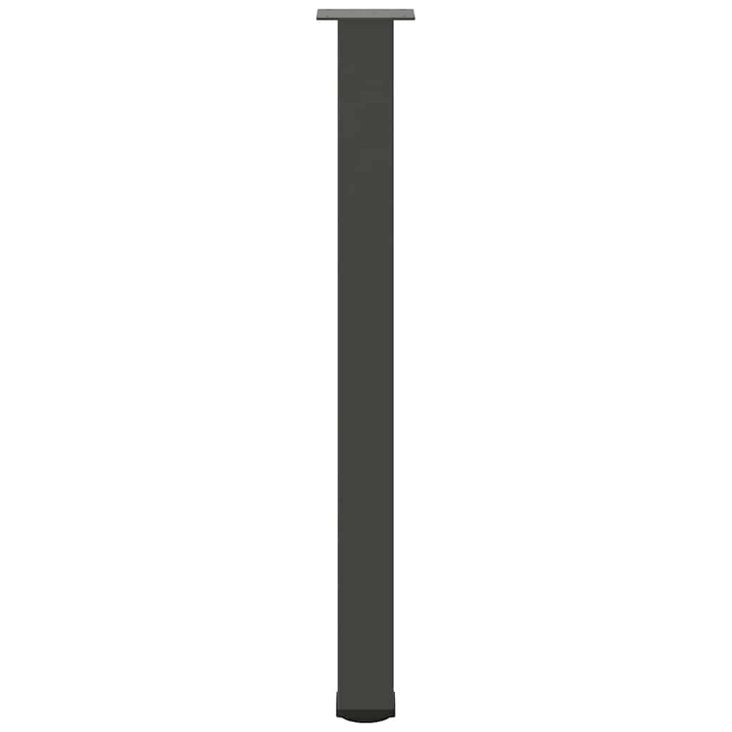 vidaXL Picioare de masă de bar, antracit, 4 buc., 90-92 cm, oțel vidaXL Picioare de masă de bar, antracit, 4 buc., 90-92 cm, oțel