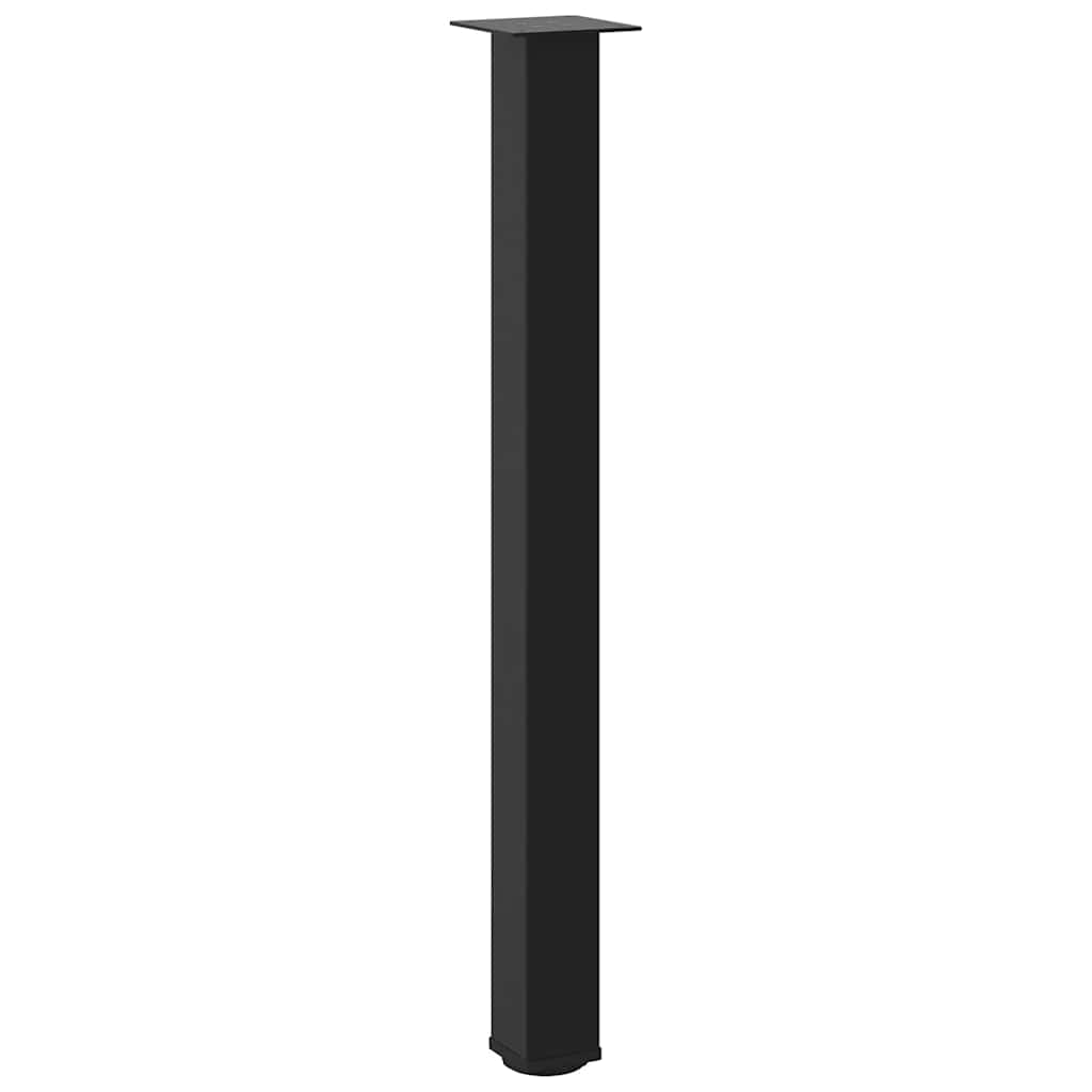 vidaXL Picioare de masă de bar, 4 buc., negru, 100-102 cm, oțel vidaXL Picioare de masă de bar, 4 buc., negru, 100-102 cm, oțel