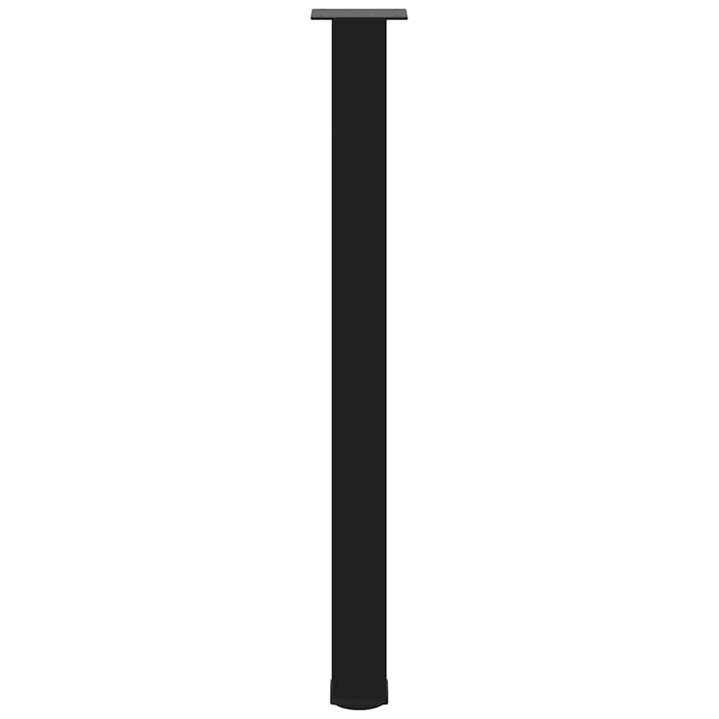vidaXL Picioare de masă de bar, 4 buc., negru, 100-102 cm, oțel vidaXL Picioare de masă de bar, 4 buc., negru, 100-102 cm, oțel