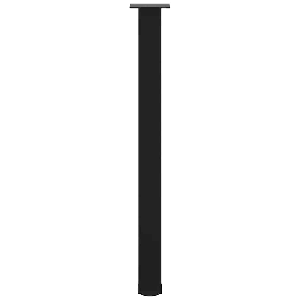vidaXL Picioare de masă de bar, 4 buc., negru, 100-102 cm, oțel vidaXL Picioare de masă de bar, 4 buc., negru, 100-102 cm, oțel