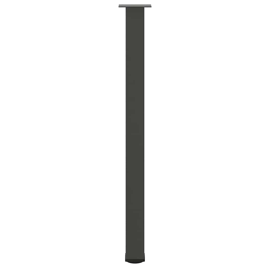 vidaXL Picioare de masă de bar, antracit, 4 buc., 110-112 cm, oțel