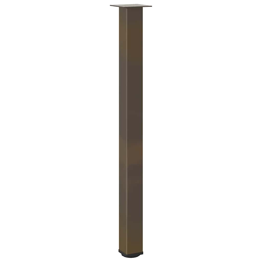 vidaXL Picioare de masă de bar, 4 buc., oțel natural, 110-112 cm vidaXL Picioare de masă de bar, 4 buc., oțel natural, 110-112 cm