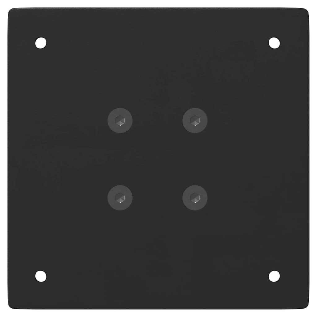 vidaXL Picioare pentru măsuță de cafea, 4 buc., negru, 30 cm, oțel vidaXL Picioare pentru măsuță de cafea, 4 buc., negru, 30 cm, oțel