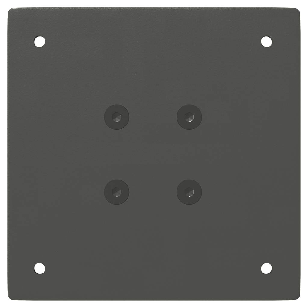 vidaXL Picioare pentru măsuță de cafea, antracit, 4 buc., 30 cm, oțel