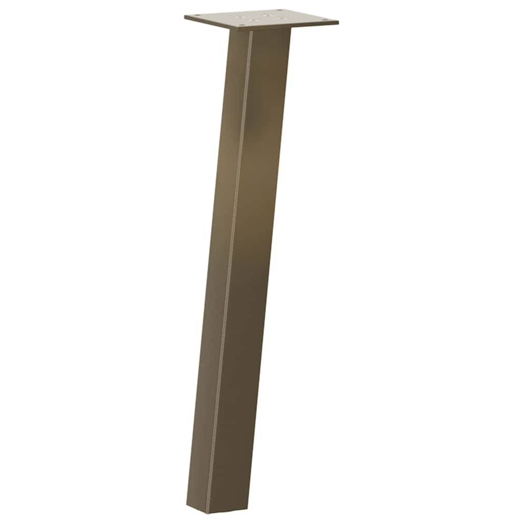 vidaXL Picioare pentru masă de cafea, 4 buc., oțel natural, 30 cm vidaXL Picioare pentru masă de cafea, 4 buc., oțel natural, 30 cm