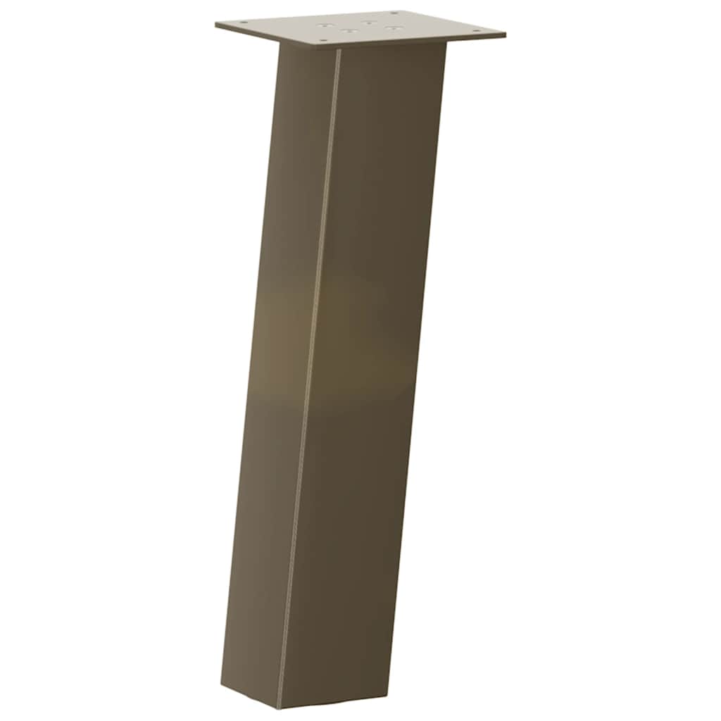 vidaXL Picioare pentru masă de cafea, 4 buc., oțel natural, 30 cm vidaXL Picioare pentru masă de cafea, 4 buc., oțel natural, 30 cm