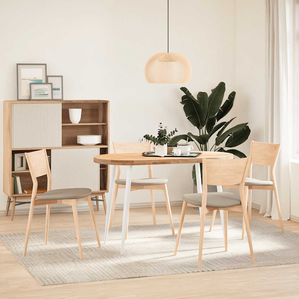 vidaXL Picioare de masă consolă formă conică, 4 buc., alb, 72-73 cm, oțel vidaXL Picioare de masă consolă formă conică, 4 buc., alb, 72-73 cm, oțel