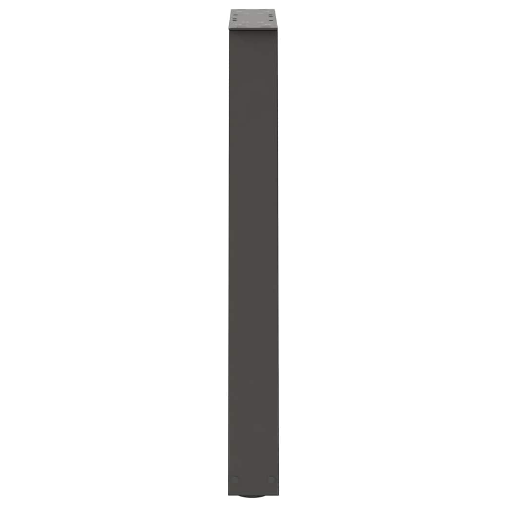 vidaXL Picioare de masă în formă de V, 2 buc., antracit, 60x(72-73,3) cm, oțel vidaXL Picioare de masă în formă de V, 2 buc., antracit, 60x(72-73,3) cm, oțel