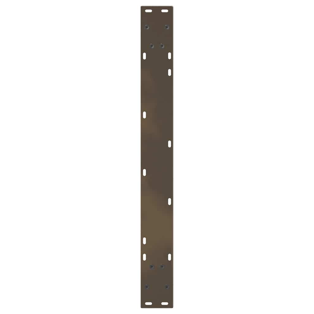 vidaXL Picioare de masă în formă de V, 2 buc., oțel natural, 80x(72-73,3) cm vidaXL Picioare de masă în formă de V, 2 buc., oțel natural, 80x(72-73,3) cm