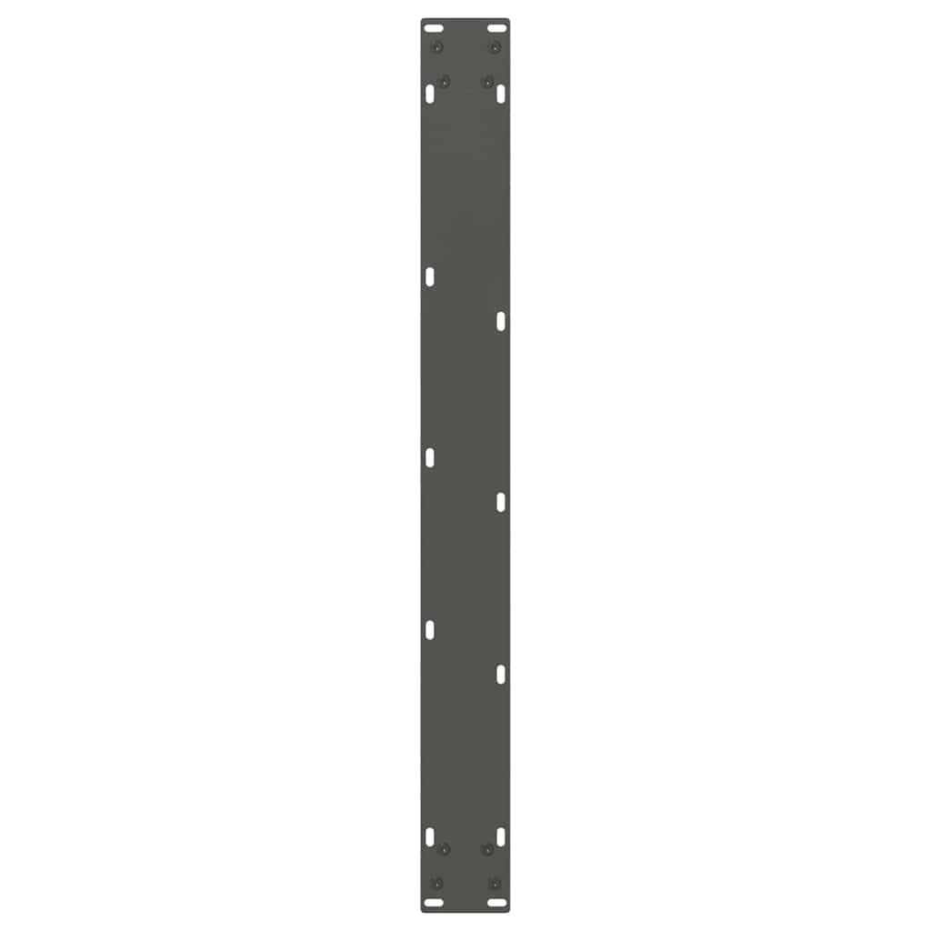 vidaXL Picioare de masă în formă de V, 2 buc., antracit, 90x(72-73,3) cm, oțel vidaXL Picioare de masă în formă de V, 2 buc., antracit, 90x(72-73,3) cm, oțel