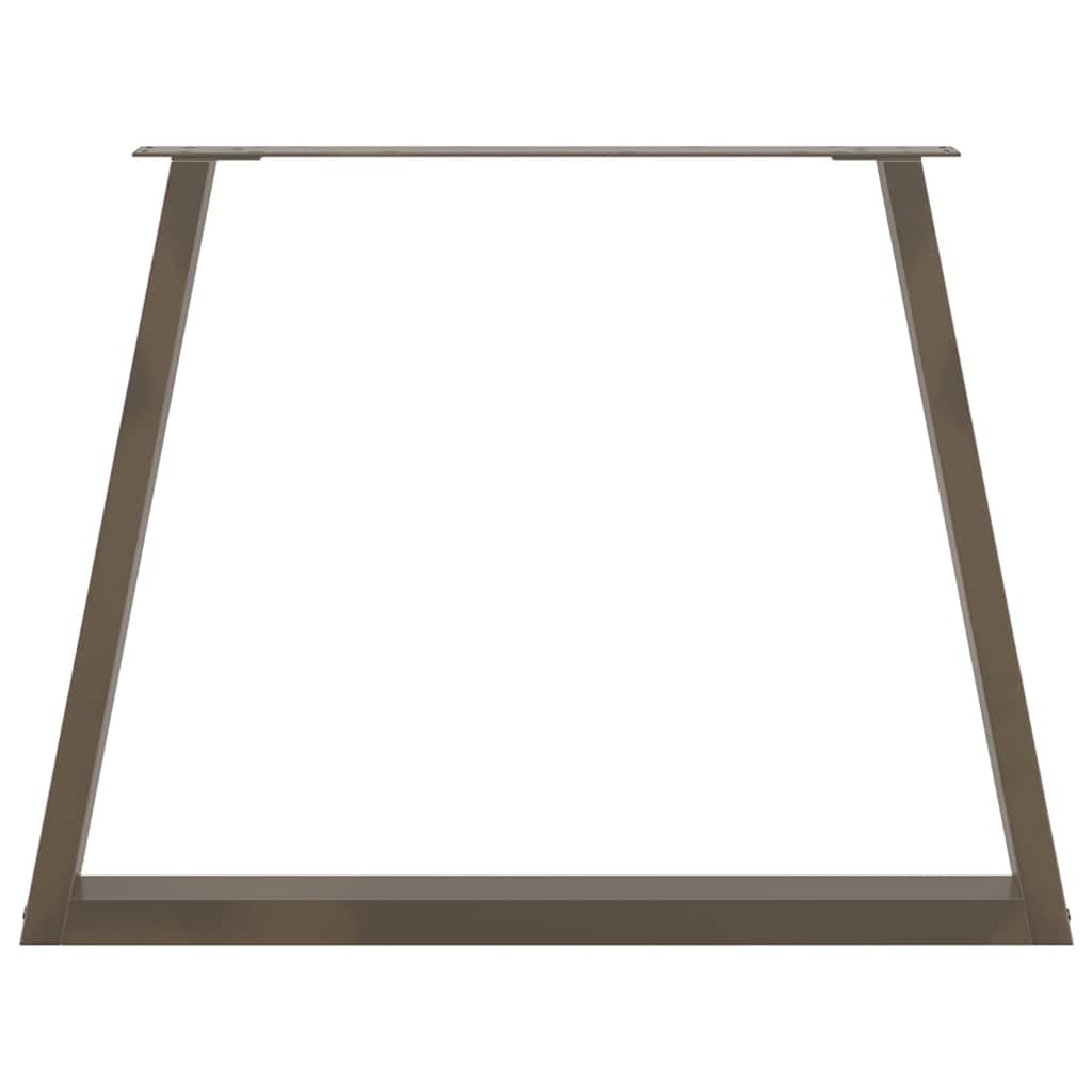 vidaXL Picioare de masă în formă de V, 2 buc., oțel natural, 90 x (72-73,3) cm vidaXL Picioare de masă în formă de V, 2 buc., oțel natural, 90 x (72-73,3) cm