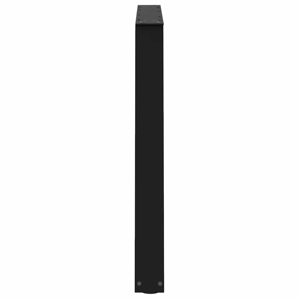 vidaXL Picioare de masă în formă de V, 2 buc., negru, 100 x (72-73,3) cm, oțel vidaXL Picioare de masă în formă de V, 2 buc., negru, 100 x (72-73,3) cm, oțel