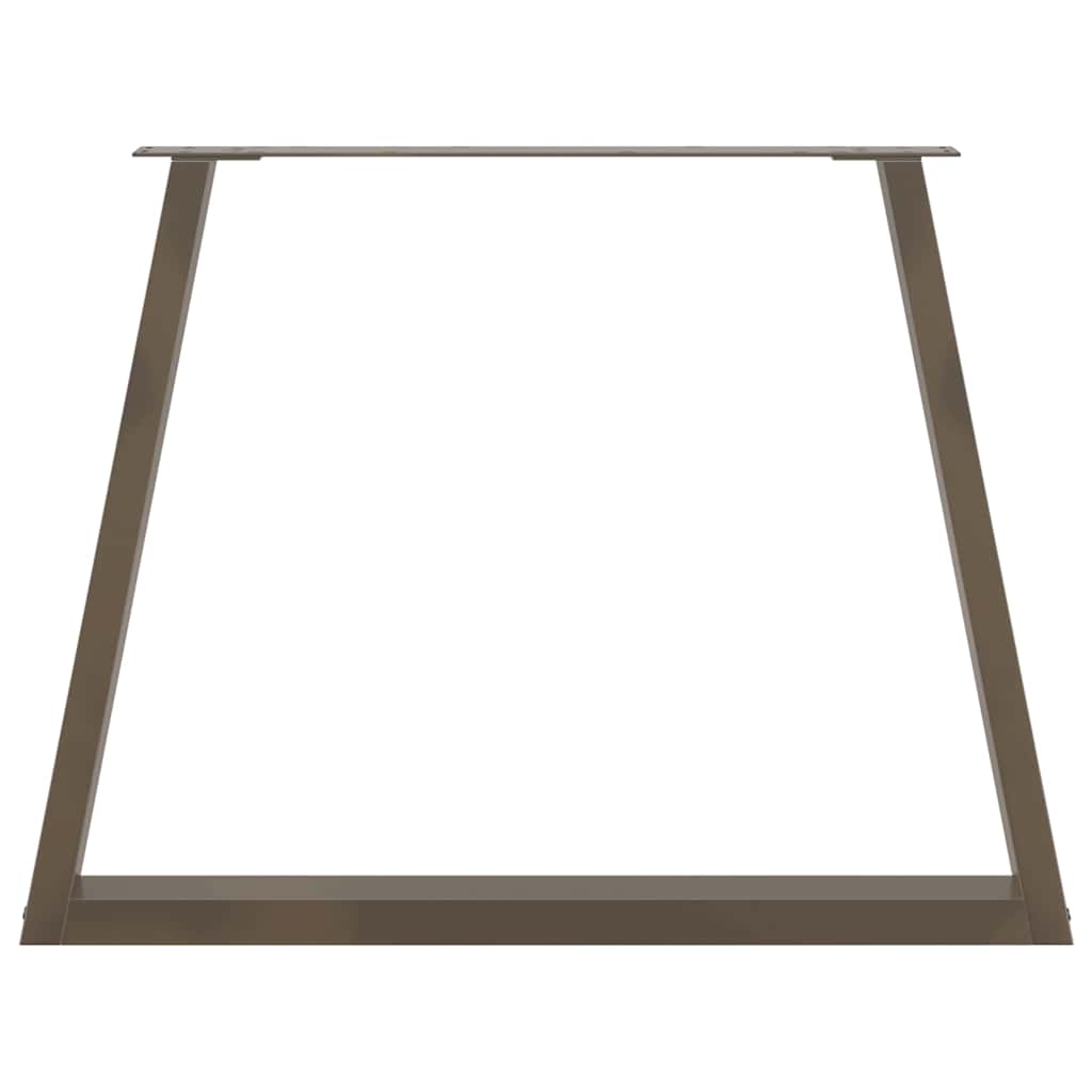 vidaXL Picioare de masă în formă de V, 2 buc., oțel natural, 100 x (72-73,3) cm vidaXL Picioare de masă în formă de V, 2 buc., oțel natural, 100 x (72-73,3) cm