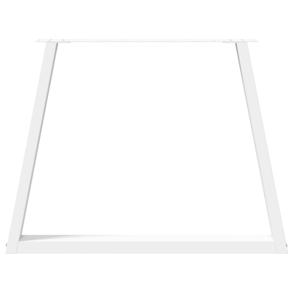 vidaXL Picioare de masă în formă de V, 3 buc., alb, 90 x (72-73,3) cm, oțel vidaXL Picioare de masă în formă de V, 3 buc., alb, 90 x (72-73,3) cm, oțel