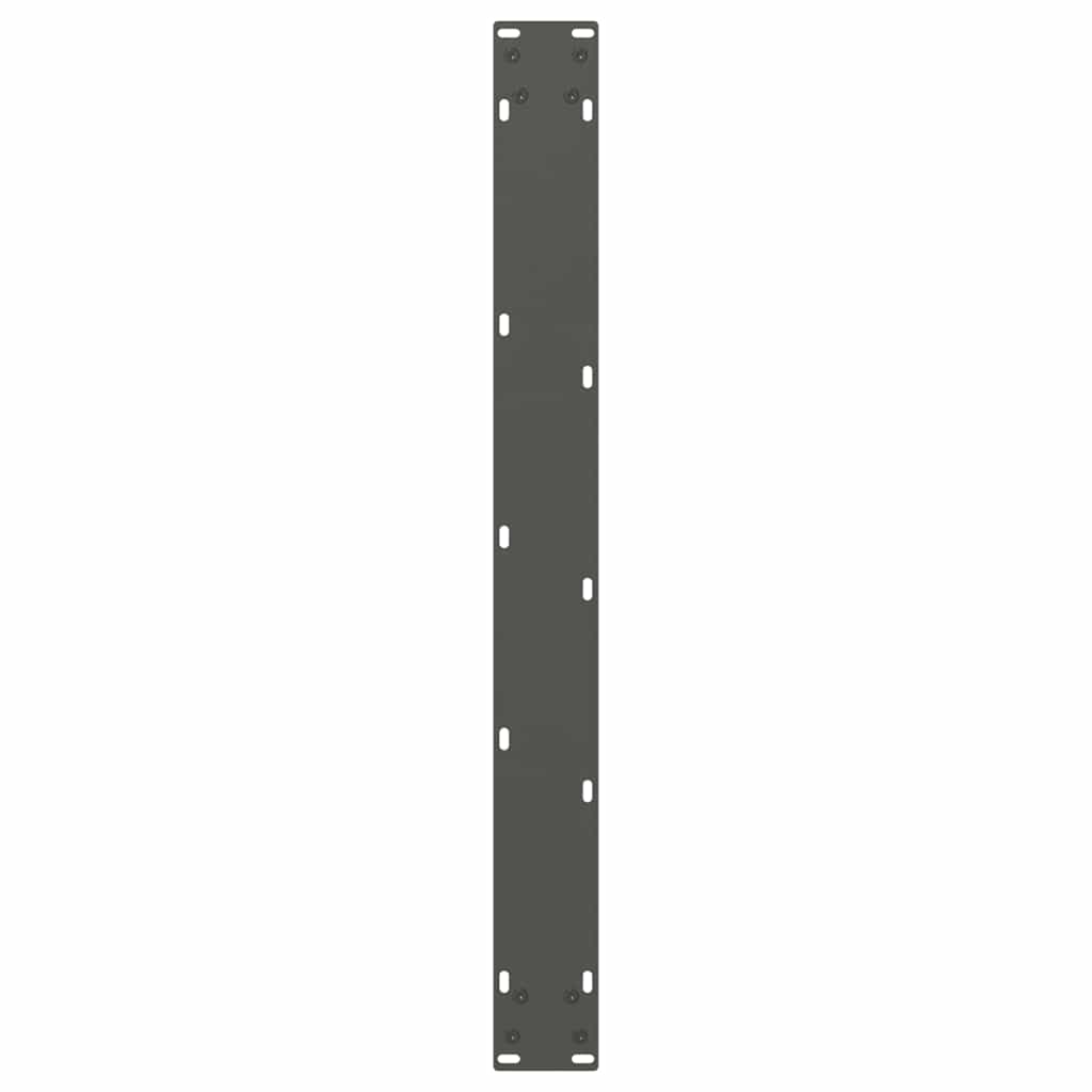 vidaXL Picioare de masă în formă de V, 3 buc., antracit, 90x(72-73,3) cm, oțel