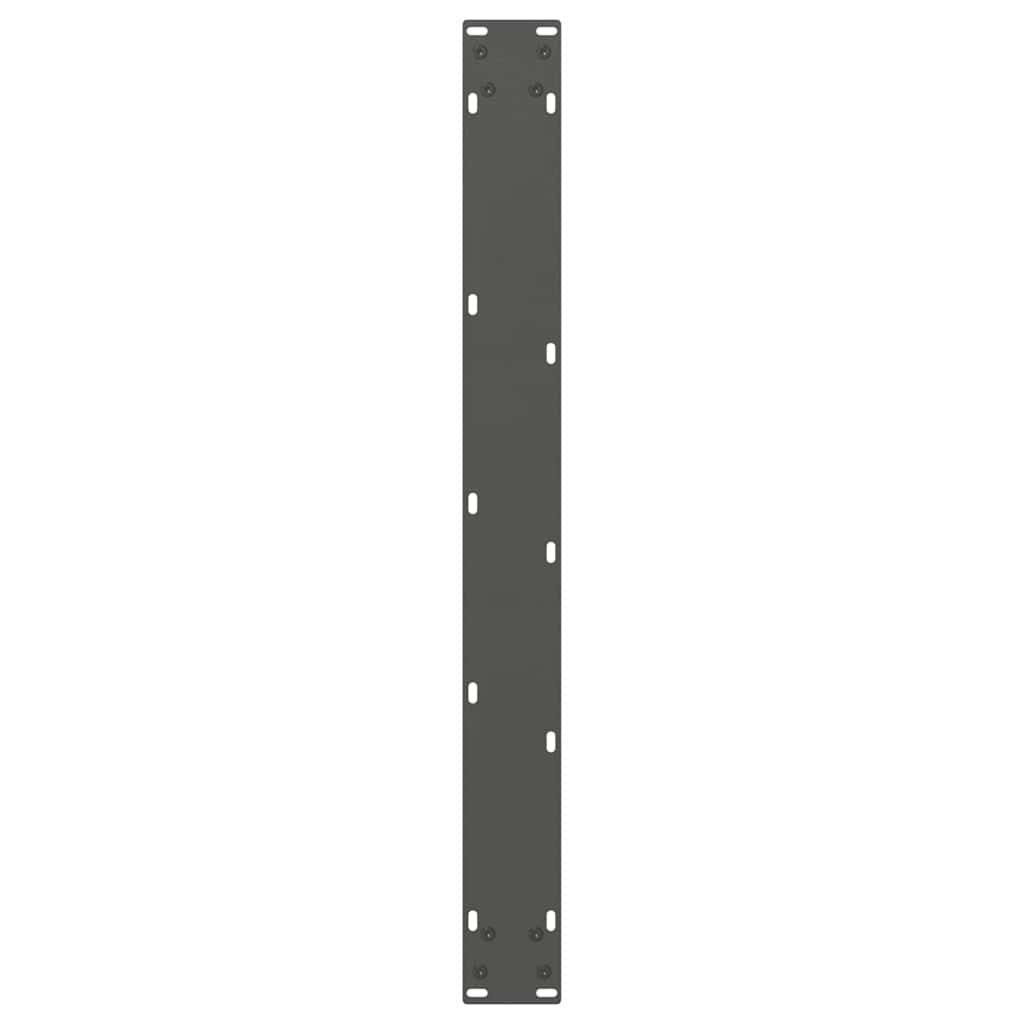 vidaXL Picioare de masă în formă de V, 3 buc., antracit, 100x(72-73,3) cm, oțel vidaXL Picioare de masă în formă de V, 3 buc., antracit, 100x(72-73,3) cm, oțel