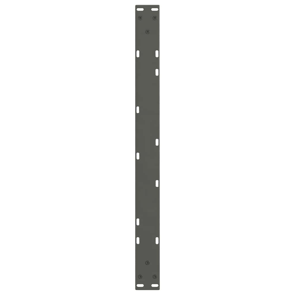 vidaXL Picioare pentru măsuță de cafea în formă de V, 2 buc., antracit, 70x(30-31,3) cm, oțel