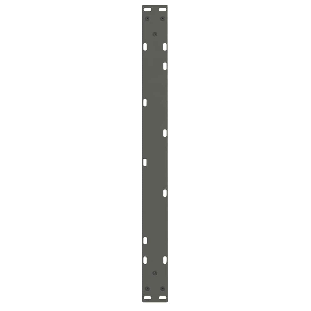 vidaXL Picioare pentru măsuță de cafea în formă de V, 2 buc., antracit, 70x(42-43,3) cm, oțel