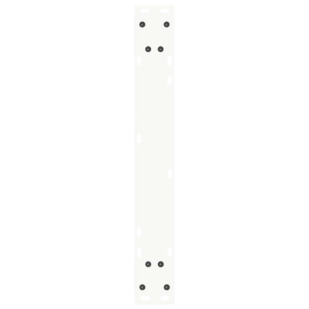 vidaXL Picioare de masă în formă de V, 2 buc., alb, 60 x (72-73,3) cm, oțel vidaXL Picioare de masă în formă de V, 2 buc., alb, 60 x (72-73,3) cm, oțel
