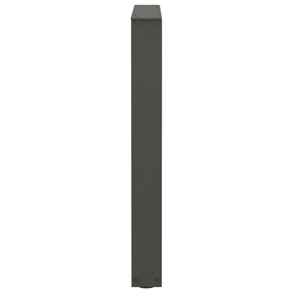 vidaXL Picioare de masă în formă de V, 2 buc., antracit, 70x(72-73,3) cm, oțel vidaXL Picioare de masă în formă de V, 2 buc., antracit, 70x(72-73,3) cm, oțel
