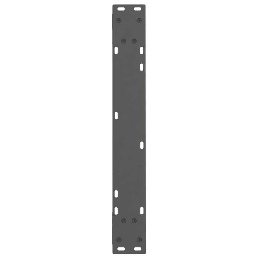 vidaXL Picioare de masă în formă de V, 2 buc., antracit, 70x(72-73,3) cm, oțel vidaXL Picioare de masă în formă de V, 2 buc., antracit, 70x(72-73,3) cm, oțel