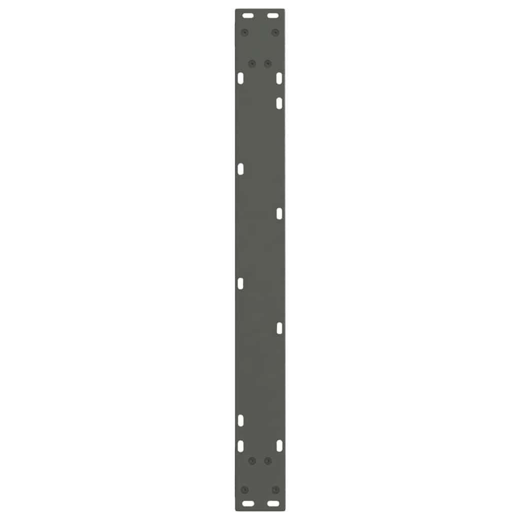 vidaXL Picioare de masă în formă de V, 2 buc., antracit, 80x(72-73,3) cm, oțel vidaXL Picioare de masă în formă de V, 2 buc., antracit, 80x(72-73,3) cm, oțel