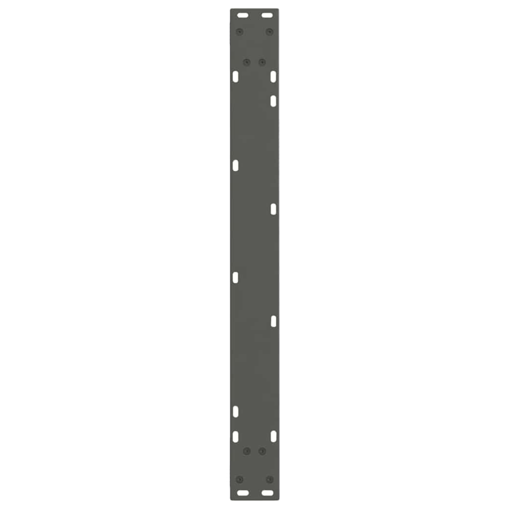 vidaXL Picioare de masă în formă de V, 2 buc., antracit, 90x(72-73,3) cm, oțel