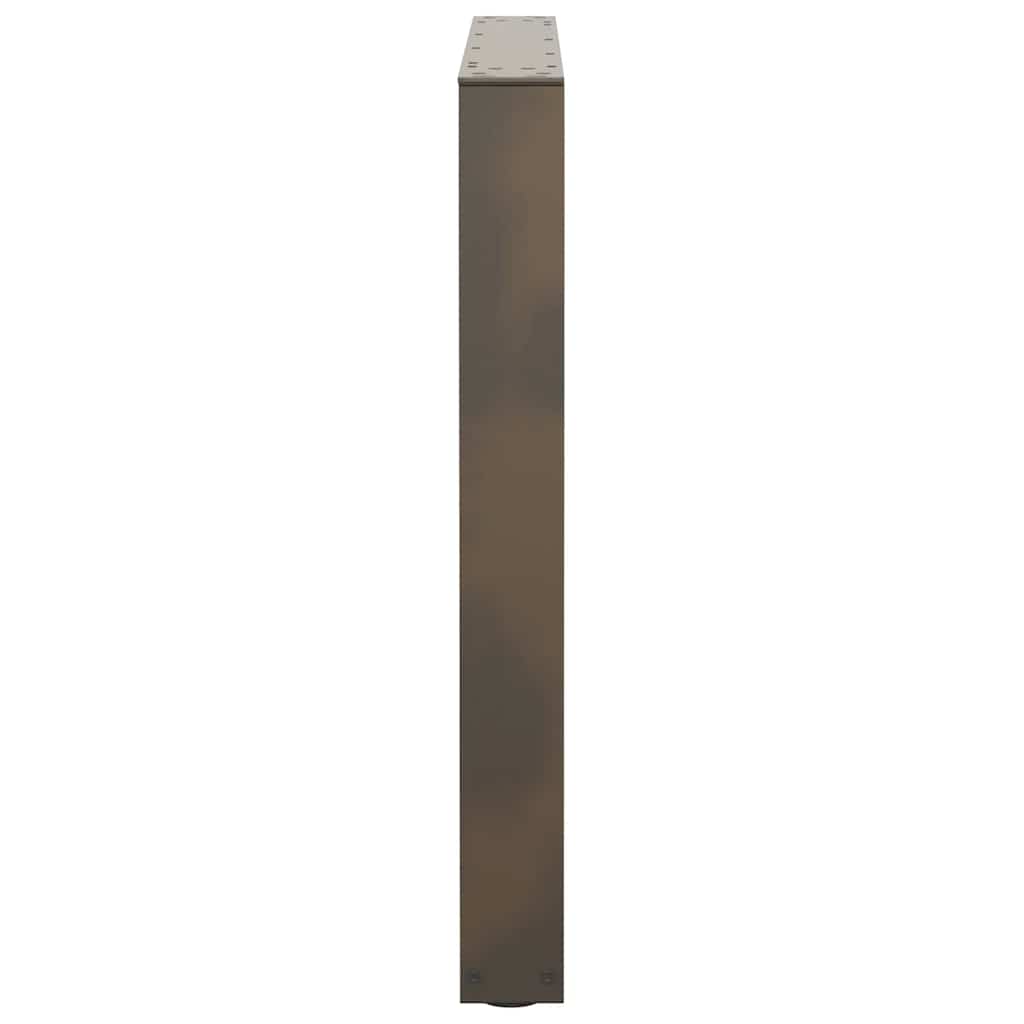 vidaXL Picioare de masă în formă de V, 2 buc., oțel natural, 90 x (72-73,3) cm vidaXL Picioare de masă în formă de V, 2 buc., oțel natural, 90 x (72-73,3) cm