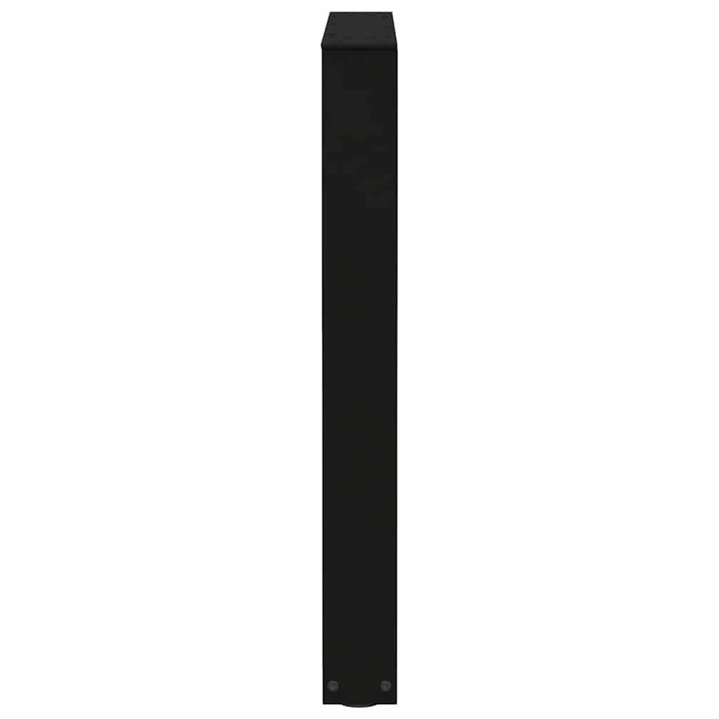 vidaXL Picioare de masă în formă de V, 3 buc., negru, 70x (72-73,3) cm, oțel