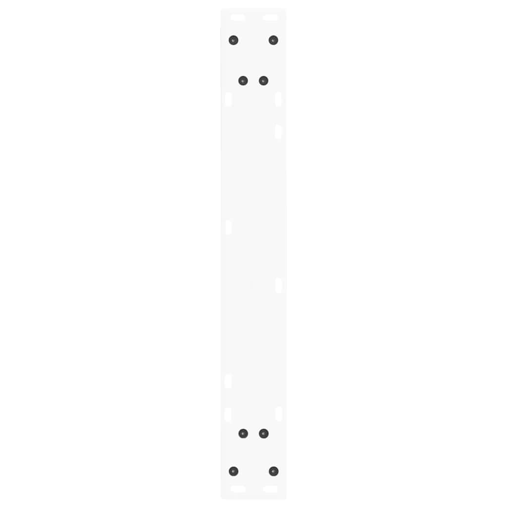 vidaXL Picioare de masă în formă de V, 3 buc., alb, 70x (72-73,3) cm, oțel vidaXL Picioare de masă în formă de V, 3 buc., alb, 70x (72-73,3) cm, oțel