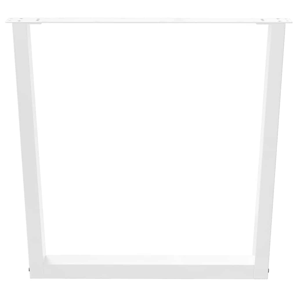 vidaXL Picioare de masă în formă de V, 3 buc., alb, 80x(72-73,3) cm, oțel vidaXL Picioare de masă în formă de V, 3 buc., alb, 80x(72-73,3) cm, oțel