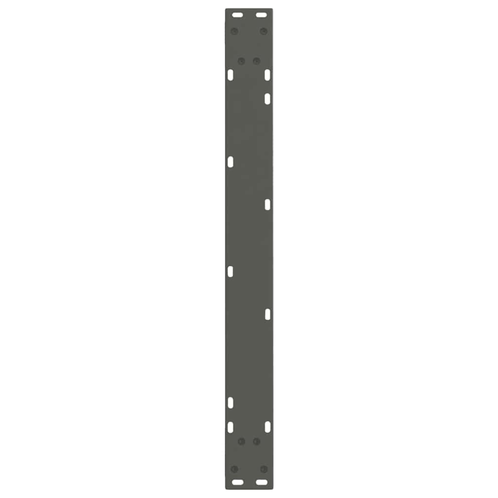 vidaXL Picioare de masă în formă de V, 3 buc., antracit, 80x(72-73,3) cm, oțel