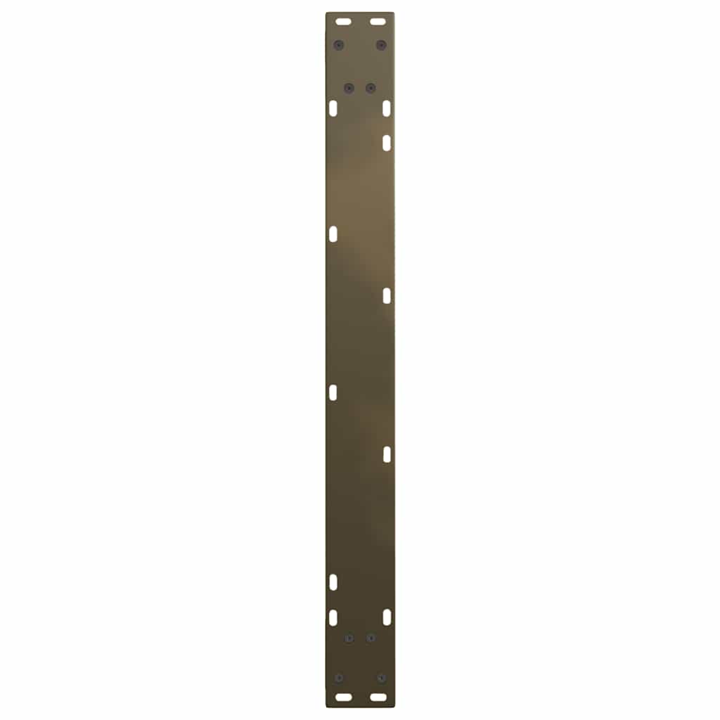 vidaXL Picioare de masă în formă de V, 3 buc., oțel natural, 80x(72-73,3) cm