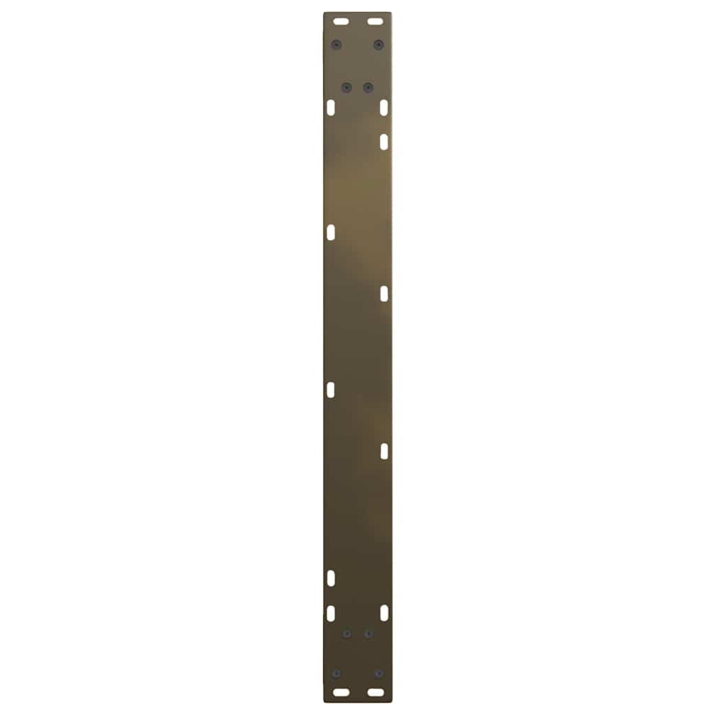 vidaXL Picioare de masă în formă de V, 3 buc., oțel natural, 90 x (72-73,3) cm
