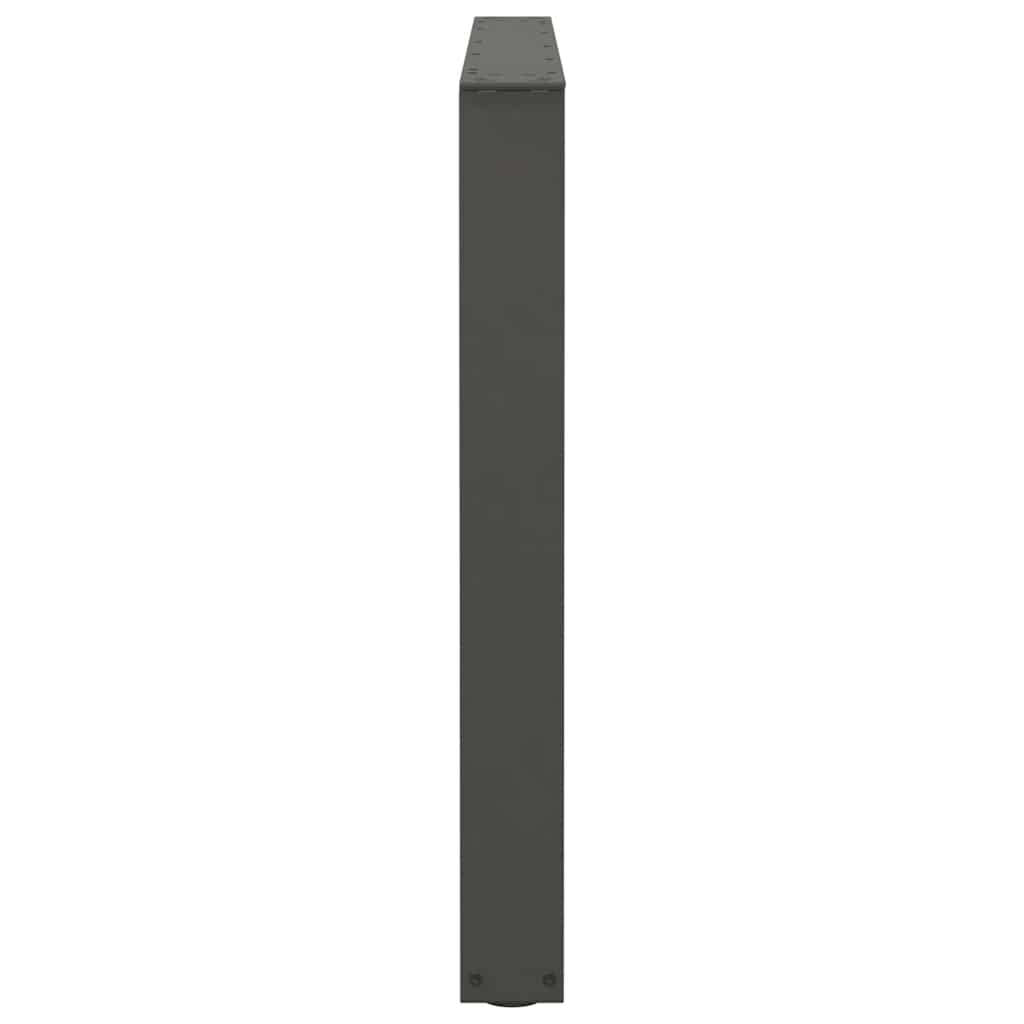vidaXL Picioare de masă în formă de V, 3 buc., antracit, 100x(72-73,3) cm, oțel