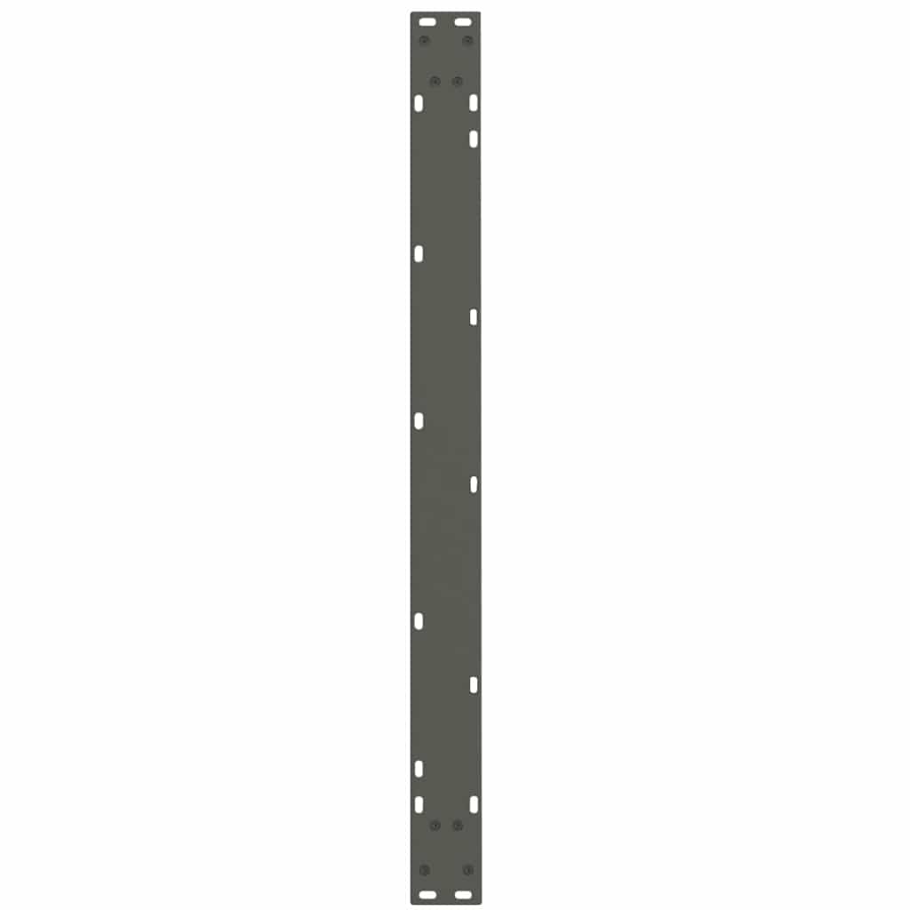 vidaXL Picioare de masă în formă de V, 3 buc., antracit, 100x(72-73,3) cm, oțel