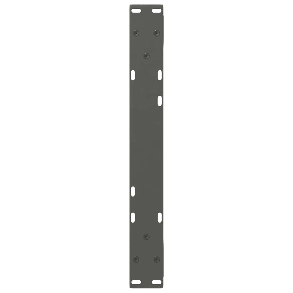 vidaXL Picioare pentru măsuță de cafea, 2 buc., antracit, 50x(30-31,3) cm, oțel vidaXL Picioare pentru măsuță de cafea, 2 buc., antracit, 50x(30-31,3) cm, oțel