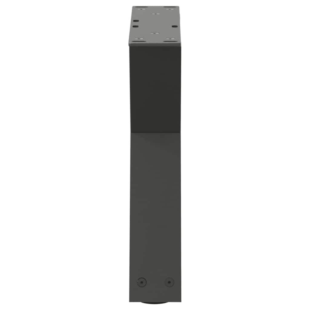 vidaXL Picioare pentru măsuță de cafea, 2 buc., antracit, 60x(30-31,3) cm, oțel vidaXL Picioare pentru măsuță de cafea, 2 buc., antracit, 60x(30-31,3) cm, oțel