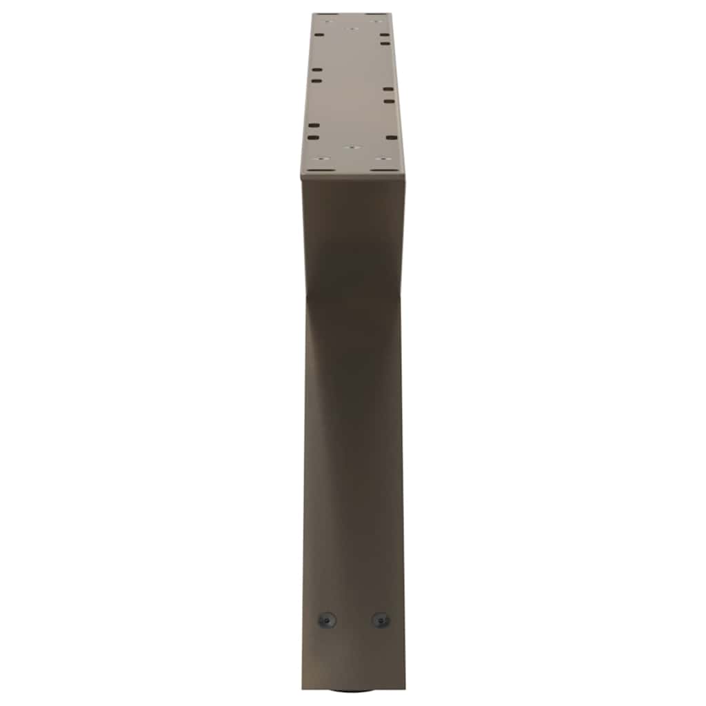 vidaXL Picioare pentru măsuță de cafea, 2 buc., oțel natural, 70x(30-31,3) cm vidaXL Picioare pentru măsuță de cafea, 2 buc., oțel natural, 70x(30-31,3) cm