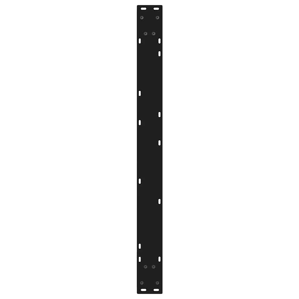 vidaXL Picioare masă de sufragerie, 2 buc., negru, 90x(72-73,3) cm, oțel vidaXL Picioare masă de sufragerie, 2 buc., negru, 90x(72-73,3) cm, oțel