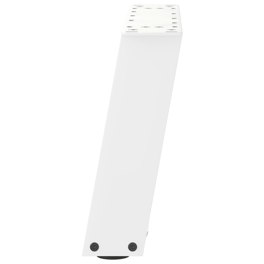 vidaXL Picioare pentru măsuță de cafea în formă de U, 2 buc., alb, 50x(30-31) cm, oțel vidaXL Picioare pentru măsuță de cafea în formă de U, 2 buc., alb, 50x(30-31) cm, oțel
