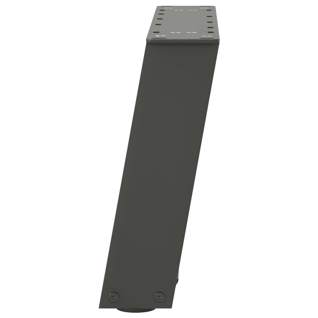 vidaXL Picioare pentru măsuță de cafea în formă de U, 2 buc., antracit, 50x(30-31) cm, oțel vidaXL Picioare pentru măsuță de cafea în formă de U, 2 buc., antracit, 50x(30-31) cm, oțel