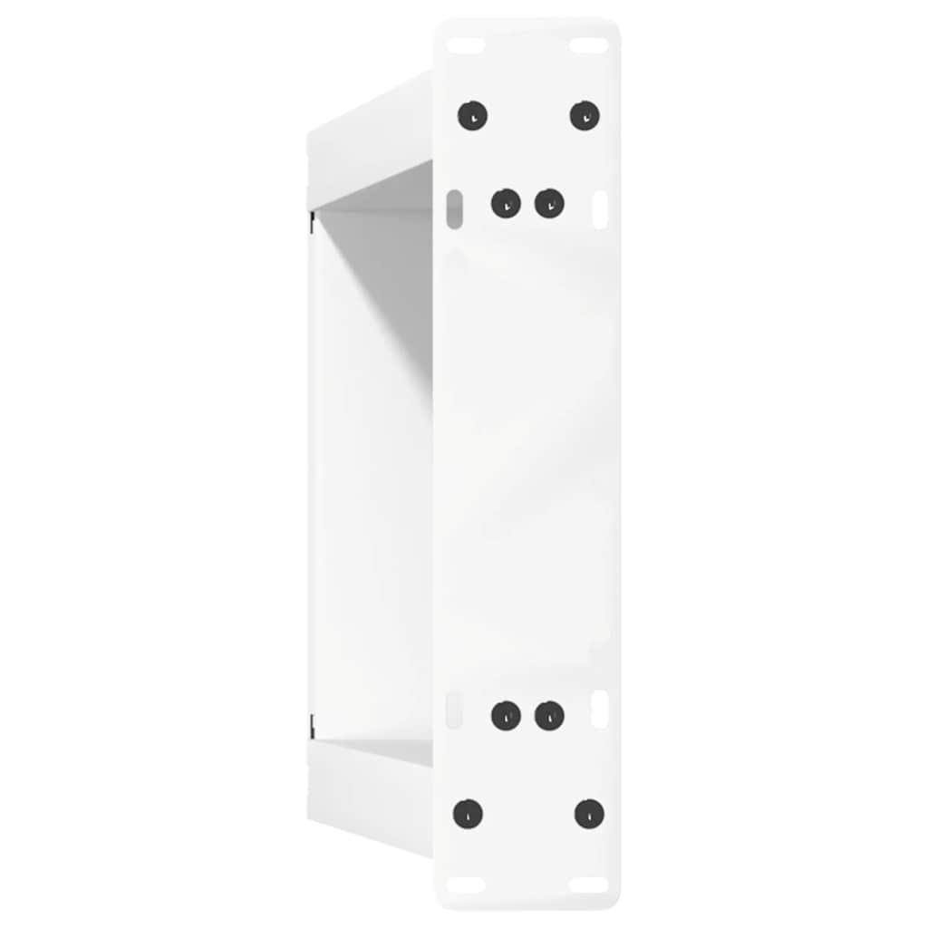 vidaXL Picioare pentru măsuță de cafea în formă de U, 2 buc., alb, 28x(42-43) cm, oțel vidaXL Picioare pentru măsuță de cafea în formă de U, 2 buc., alb, 28x(42-43) cm, oțel