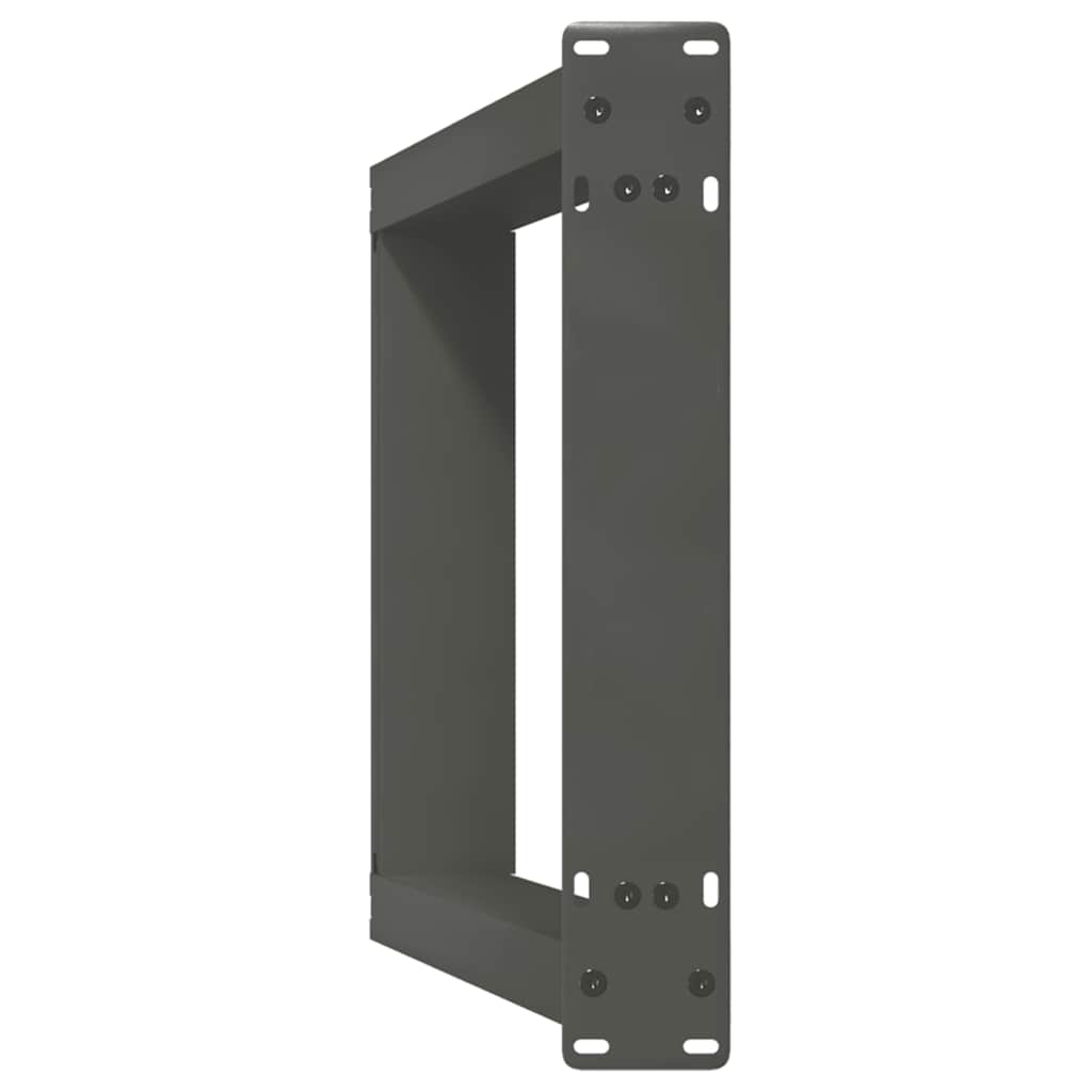 vidaXL Picioare de masă consolă în formă de U, 2 buc., antracit, 28x(72-73) cm, oțel vidaXL Picioare de masă consolă în formă de U, 2 buc., antracit, 28x(72-73) cm, oțel