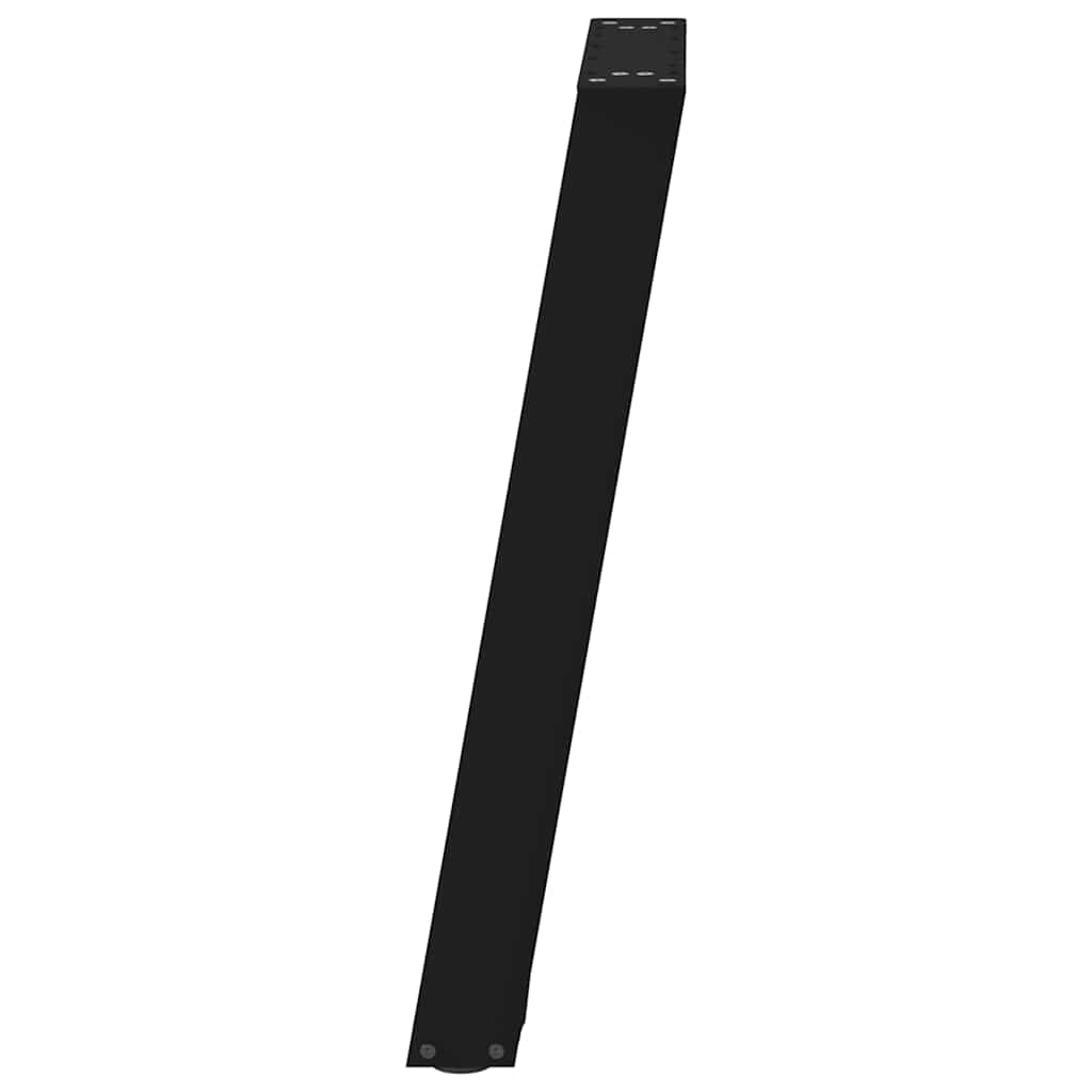 vidaXL Picioare de masă în formă de U, 2 buc., negru, 60x(72-73) cm, oțel vidaXL Picioare de masă în formă de U, 2 buc., negru, 60x(72-73) cm, oțel
